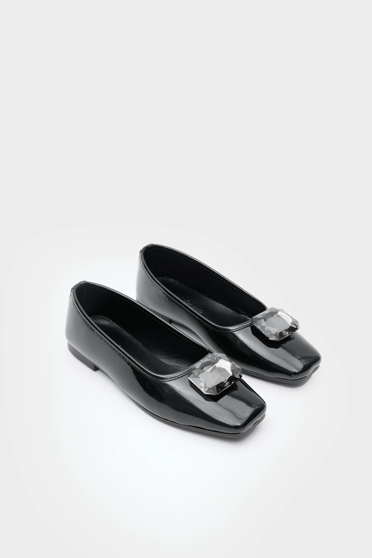 MİLA TAŞ DETAYLI GÜNLÜK KADIN BABET AYAKKABI