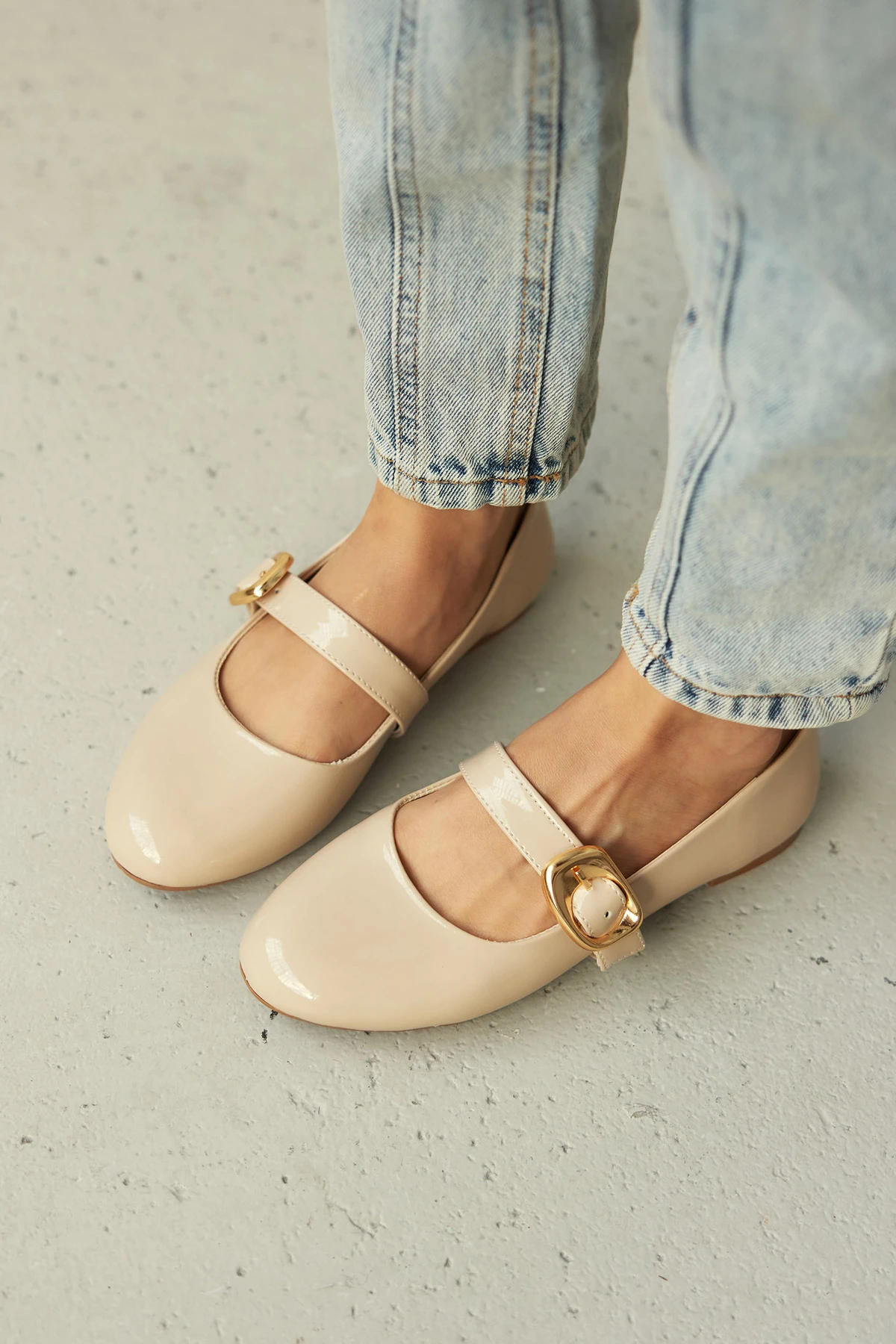 NEO TOKA DETAYLI KADIN BABET AYAKKABI