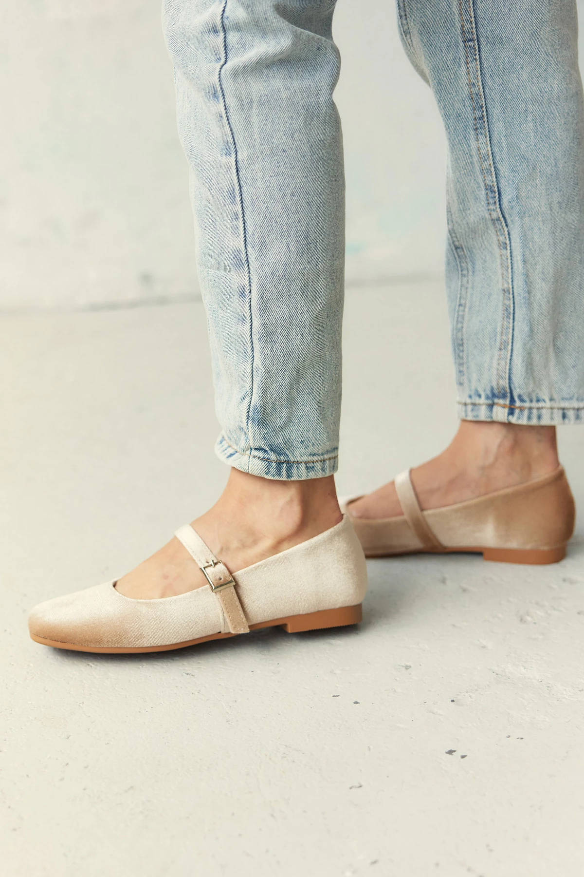 SARA SÜET KADIN BABET AYAKKABI