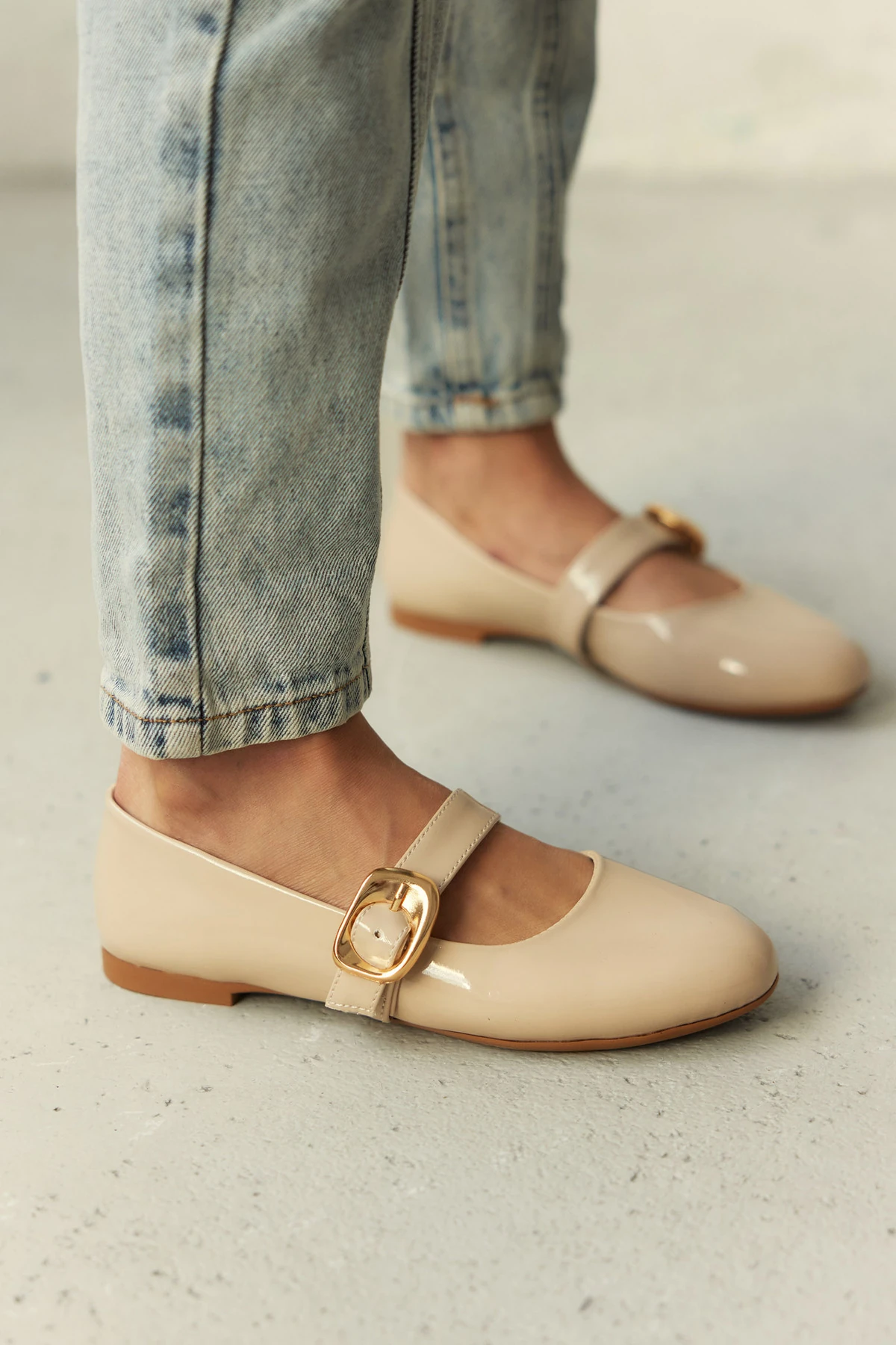 NEO TOKA DETAYLI KADIN BABET AYAKKABI