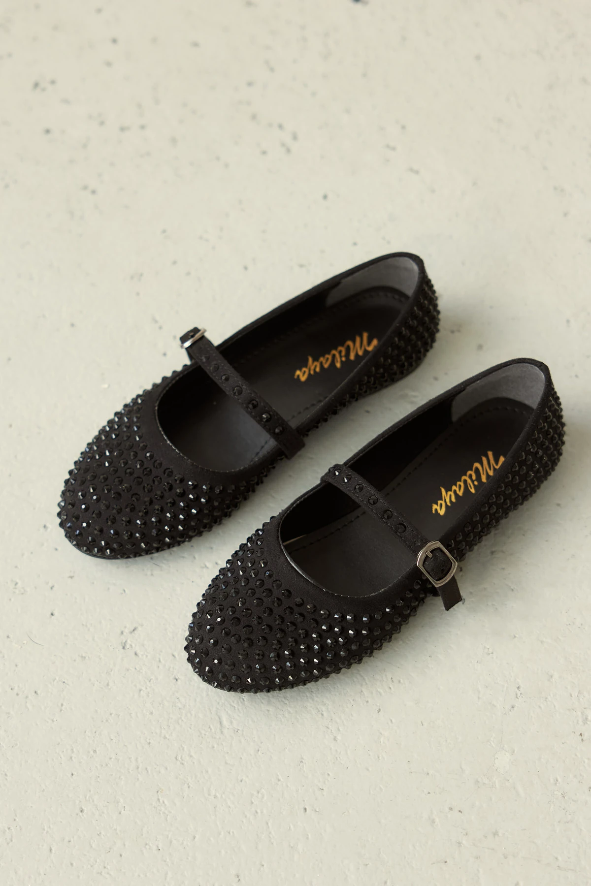 PARLA TAŞ DETAYLI KADIN BABET AYAKKABI