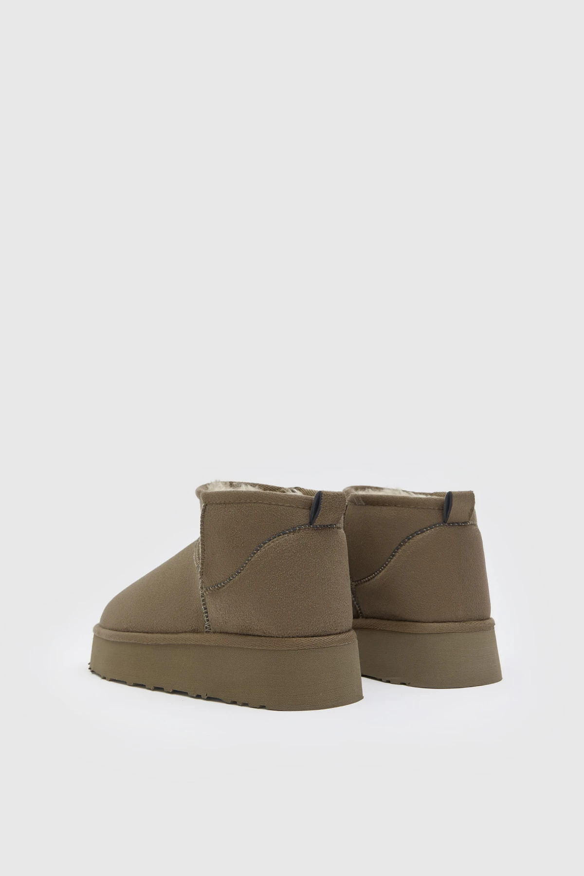 CHERRY İÇİ TÜYLÜ SÜET KIŞLIK KADIN BOT AYAKKABI