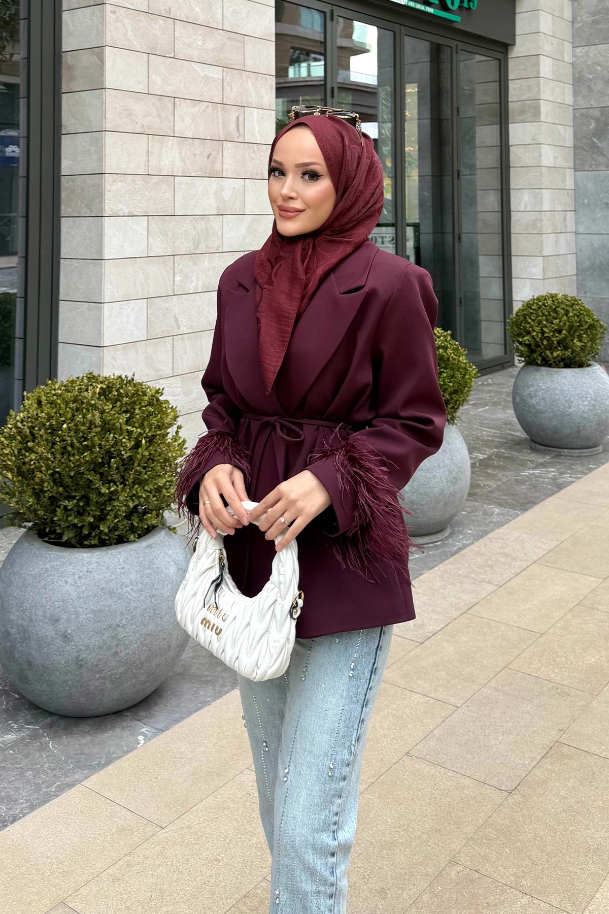 Tüylü Astarlı Ceket 32-3302