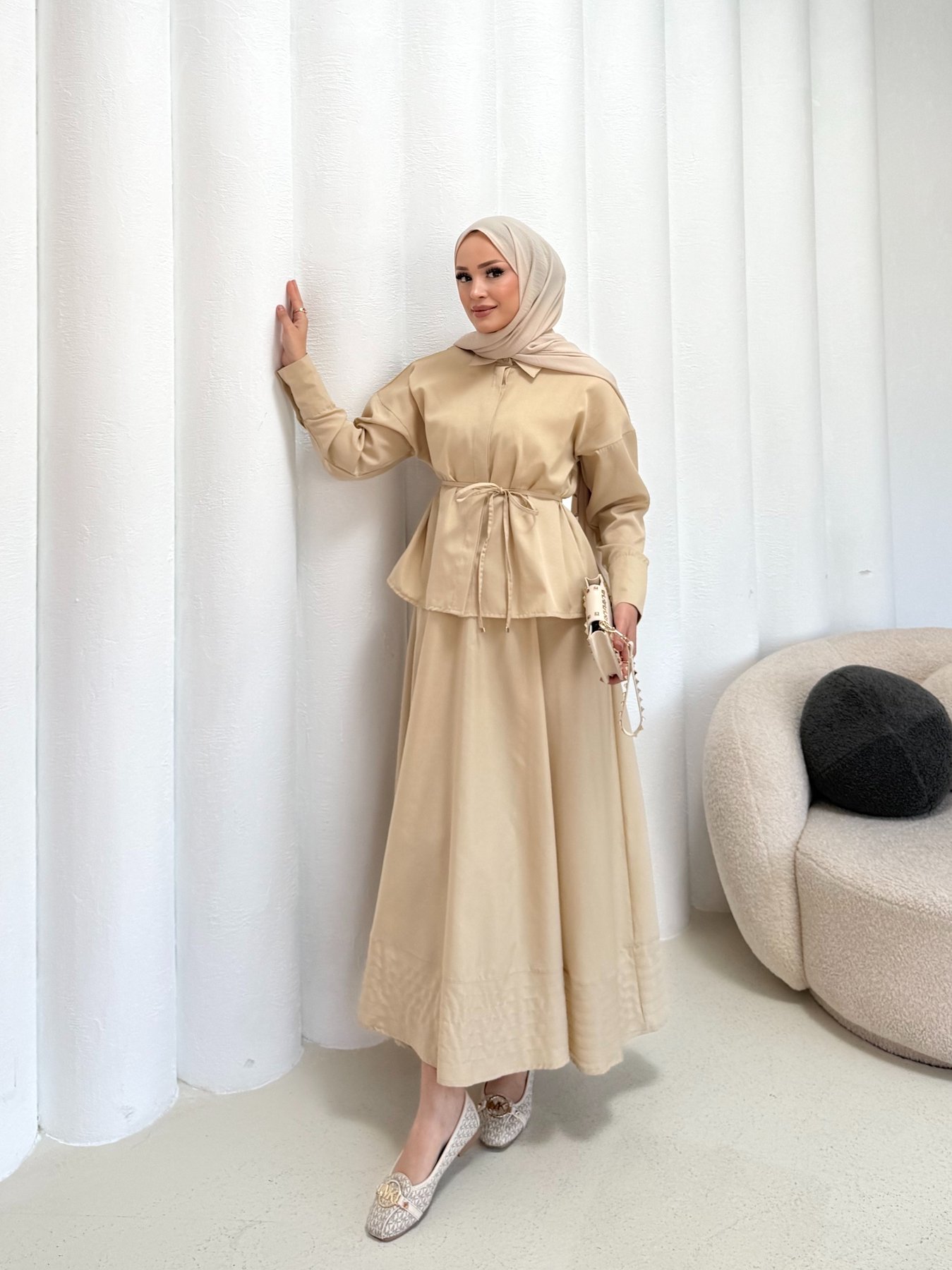 Poplin Etekli Takım 73-5000