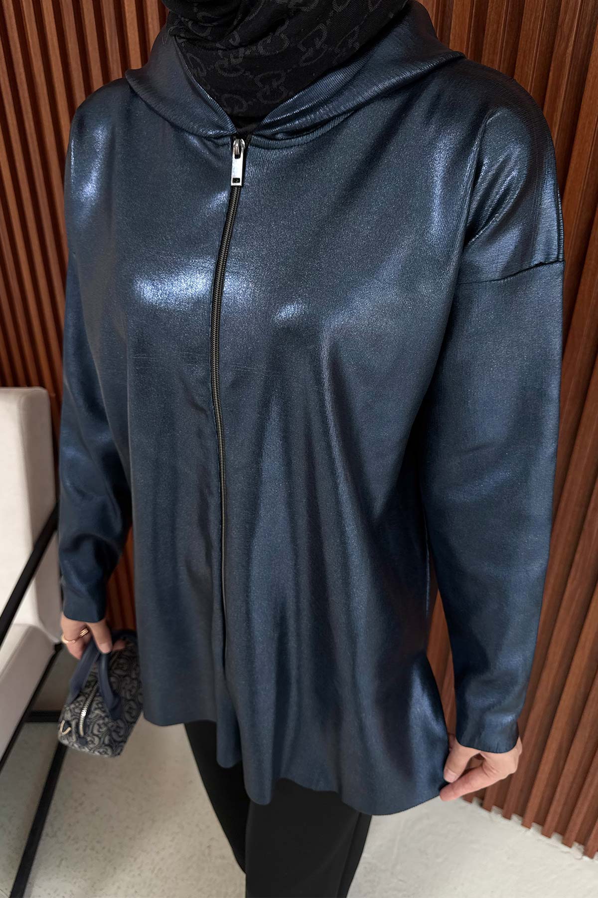 Varaklı Hırka 32-7045-1