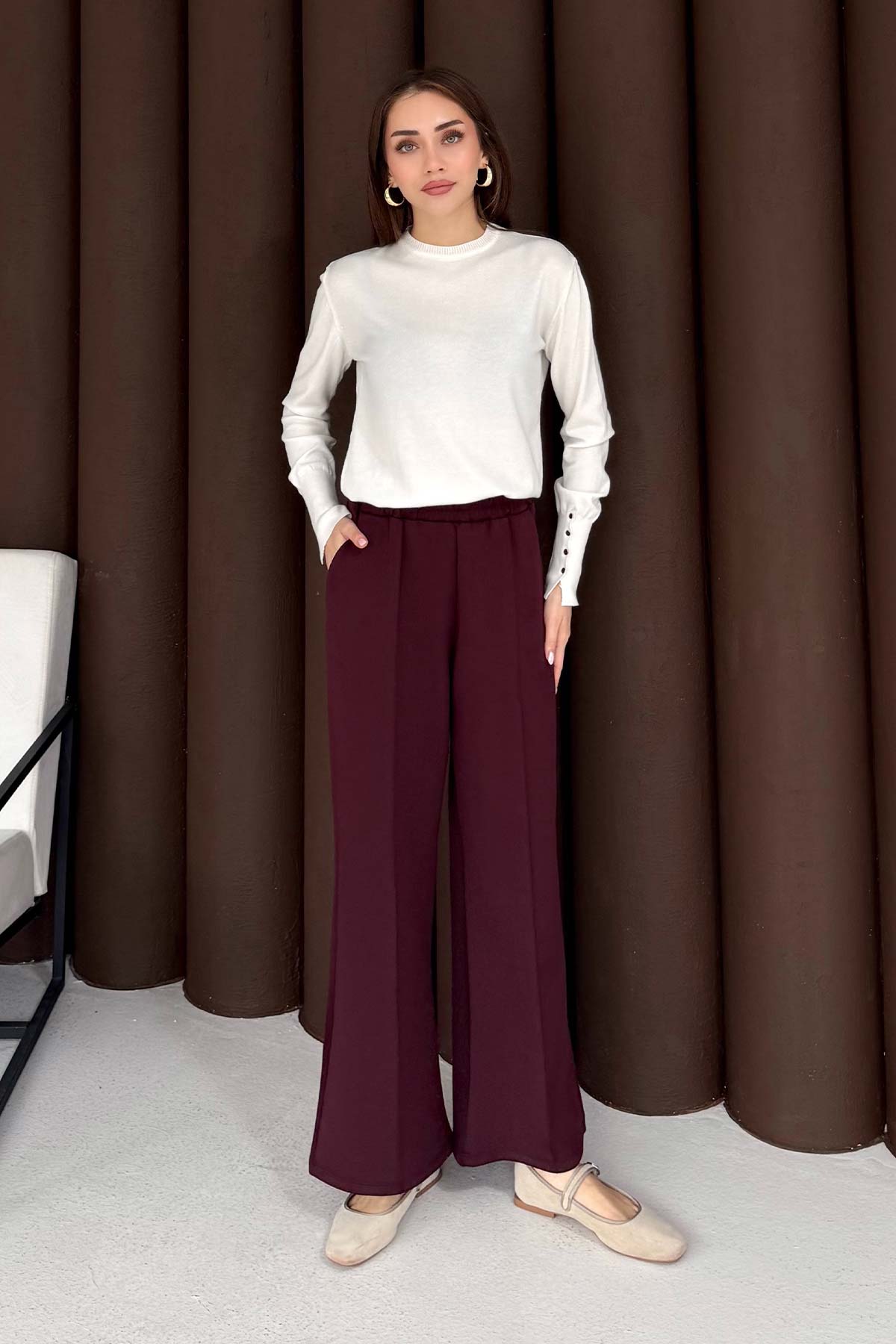 Scuba Pantolon 6205-1