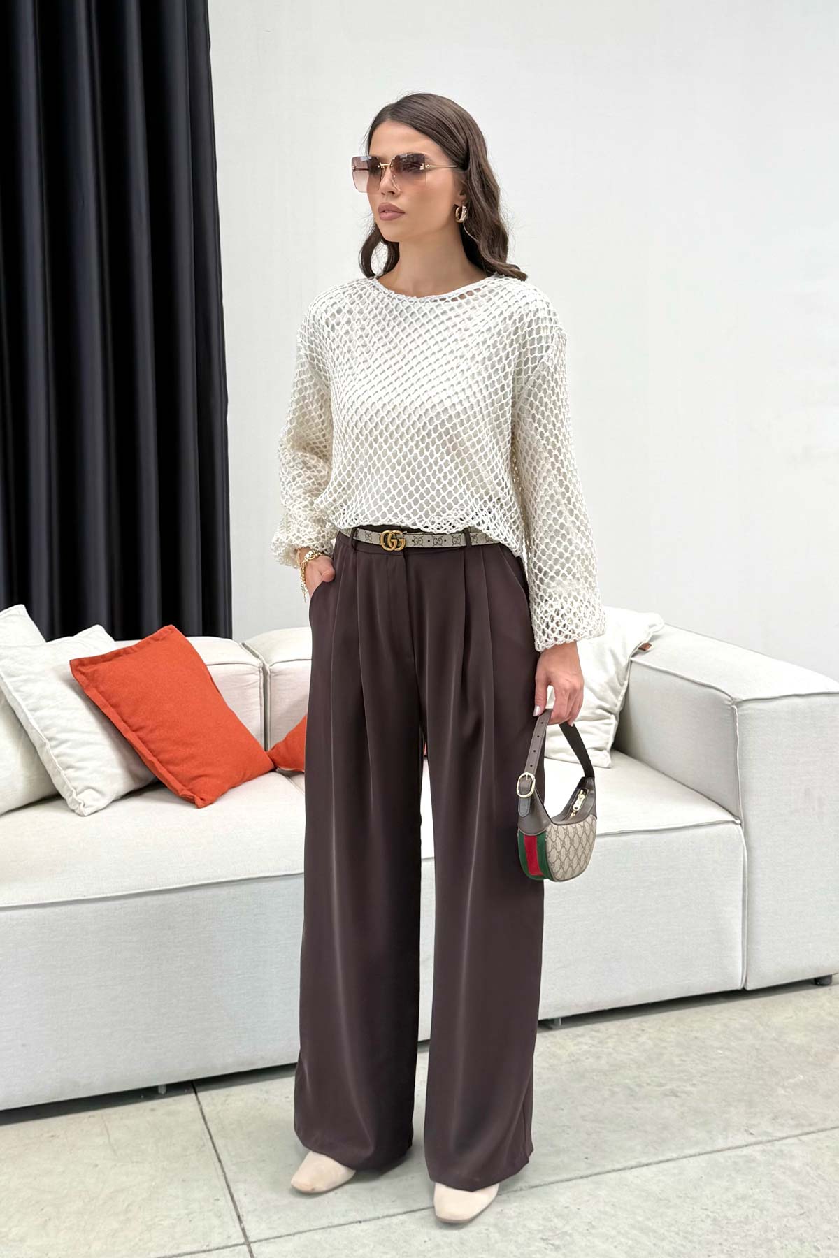 Astarlı File Bluz 32-3606