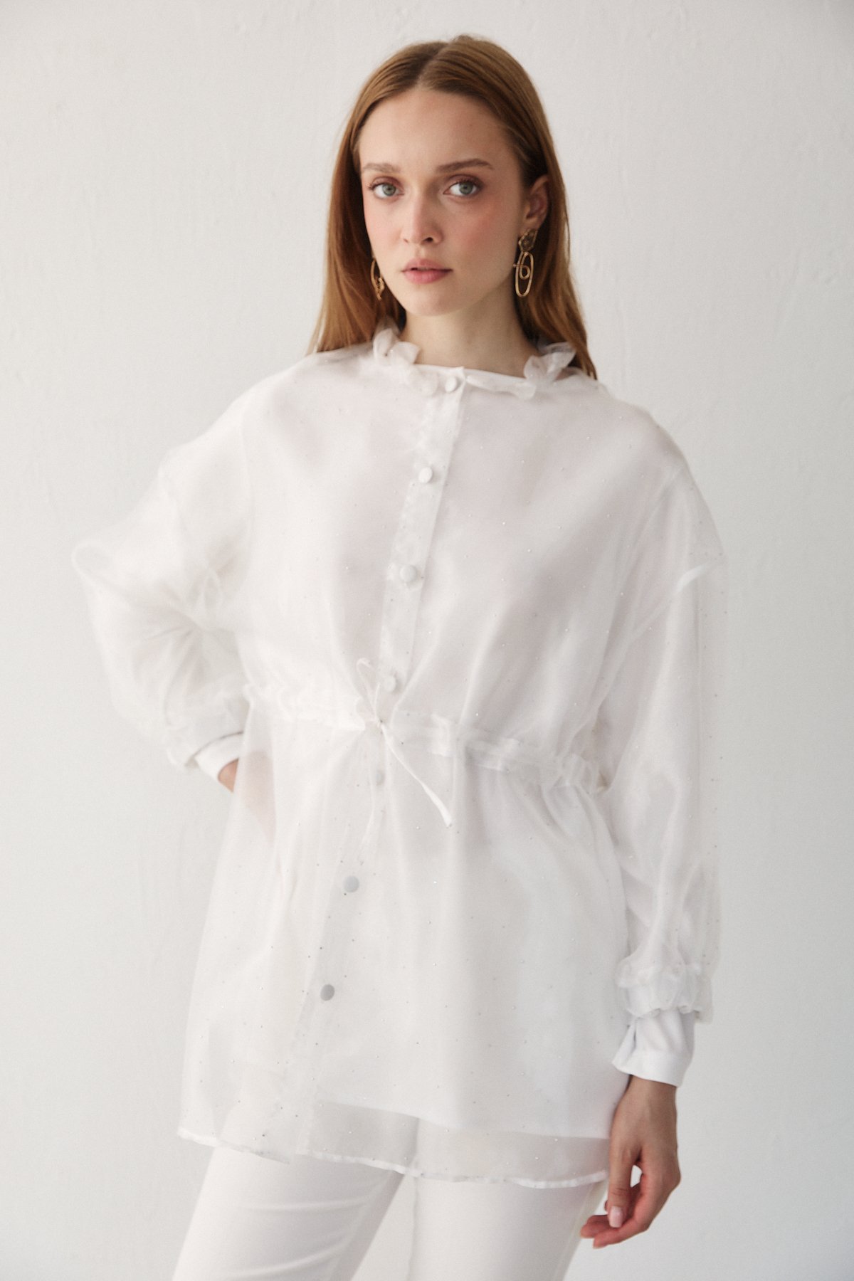 Taşlı Organze Kap 32-3508-1