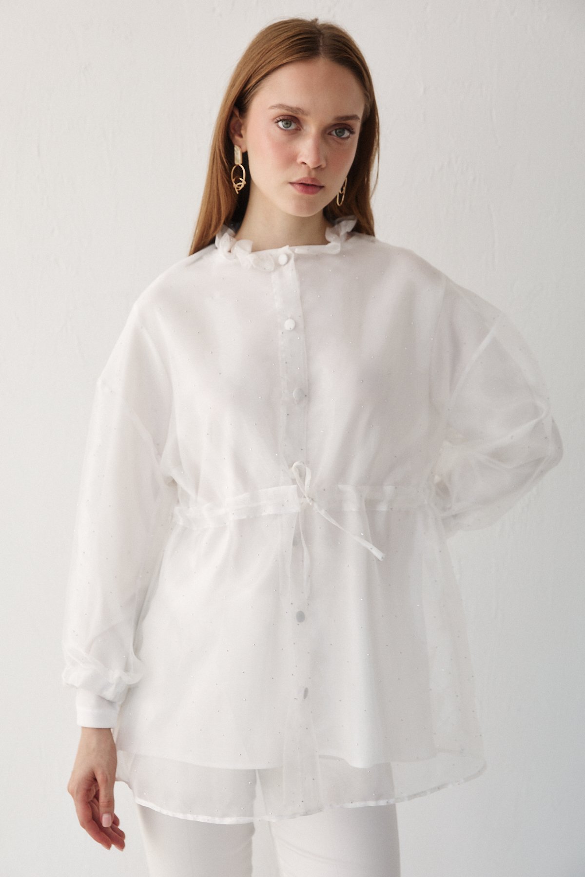 Taşlı Organze Kap 32-3508-1