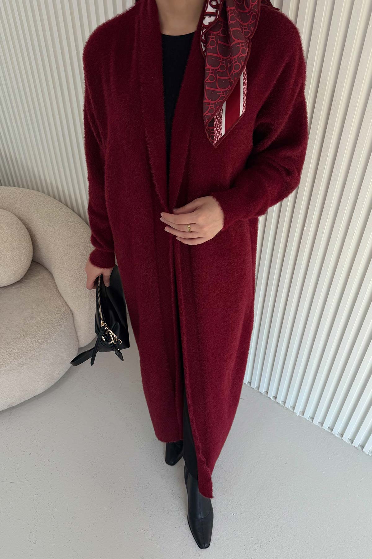 Uzun Triko Hırka 70-2543