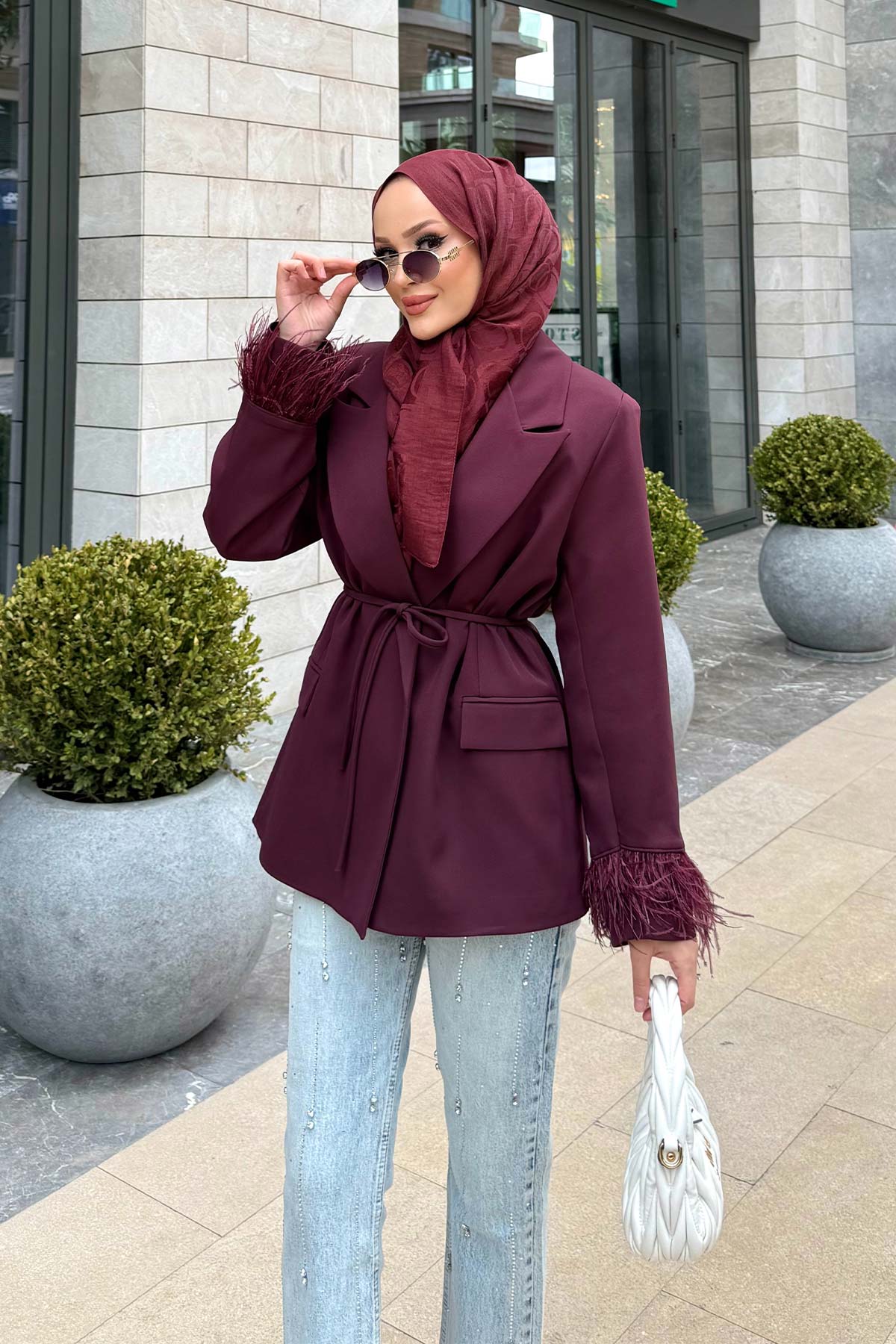 Tüylü Astarlı Ceket 32-3302