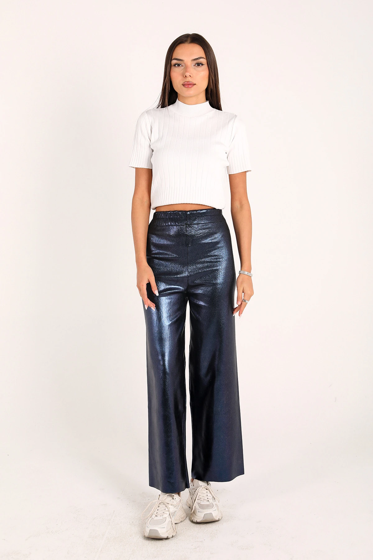 Varaklı Pantolon 32-7024-3