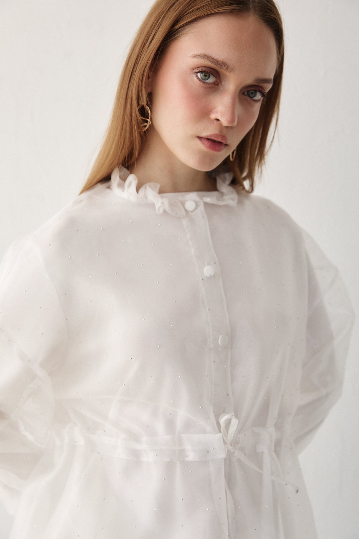 Taşlı Organze Kap 32-3508-1