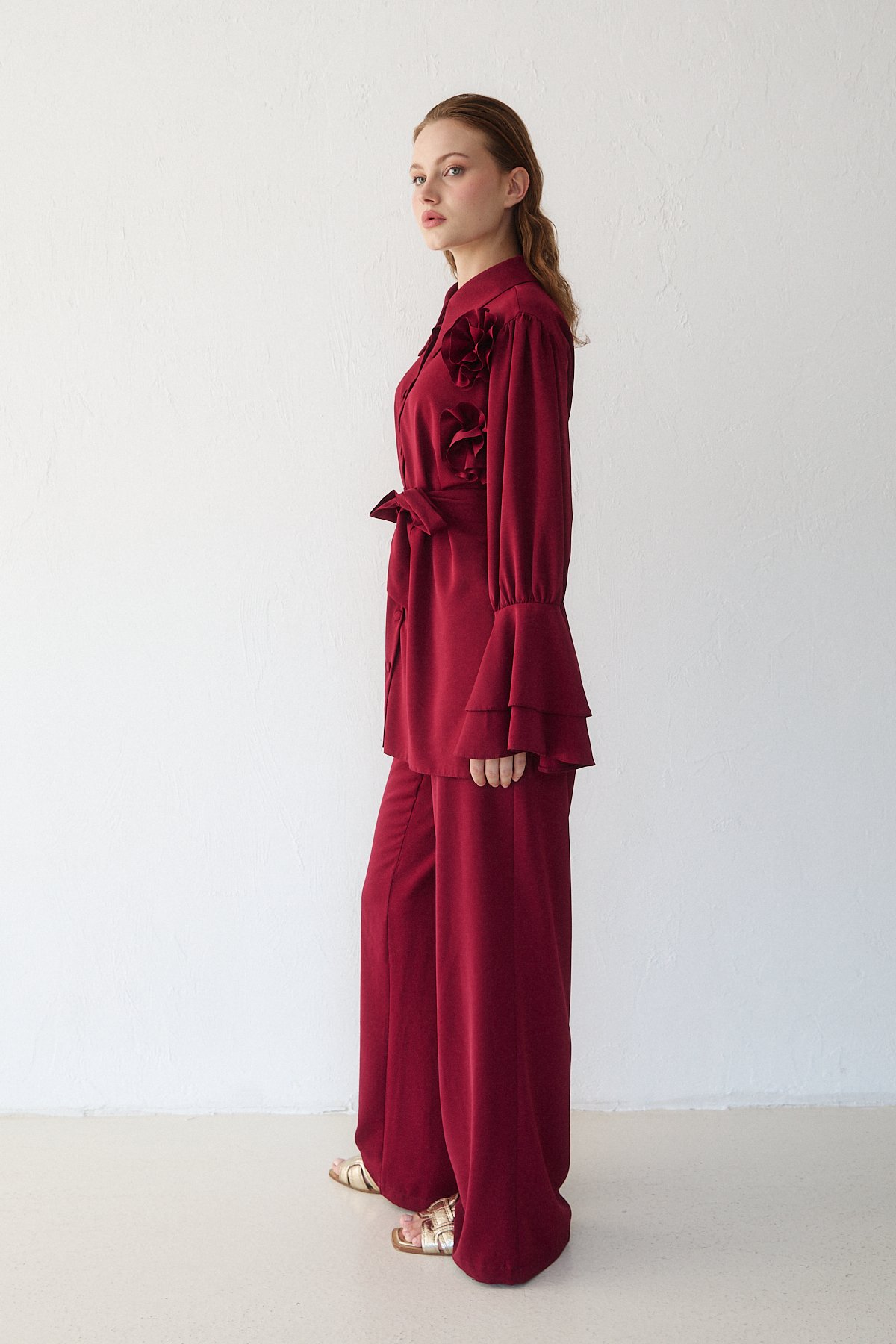 Dubai Gül Detaylı Takım 32-2382