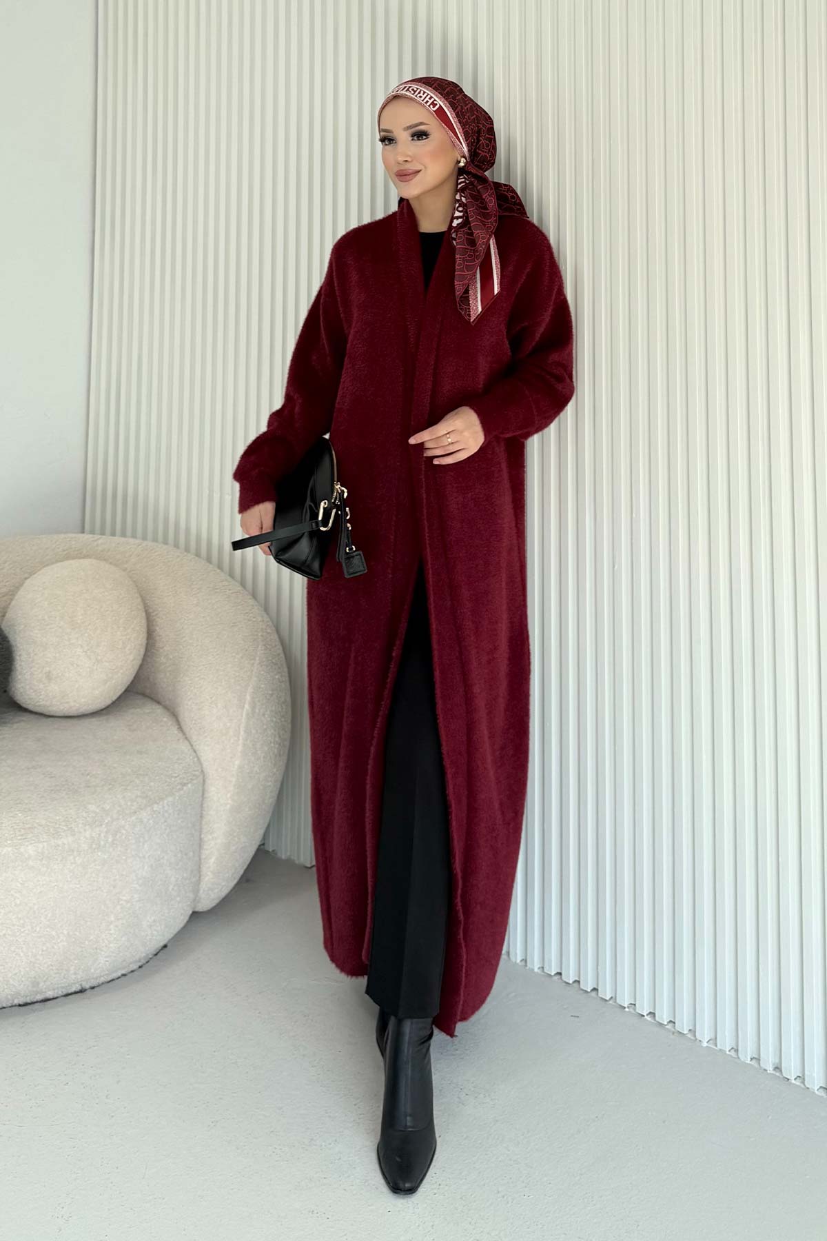 Uzun Triko Hırka 70-2543