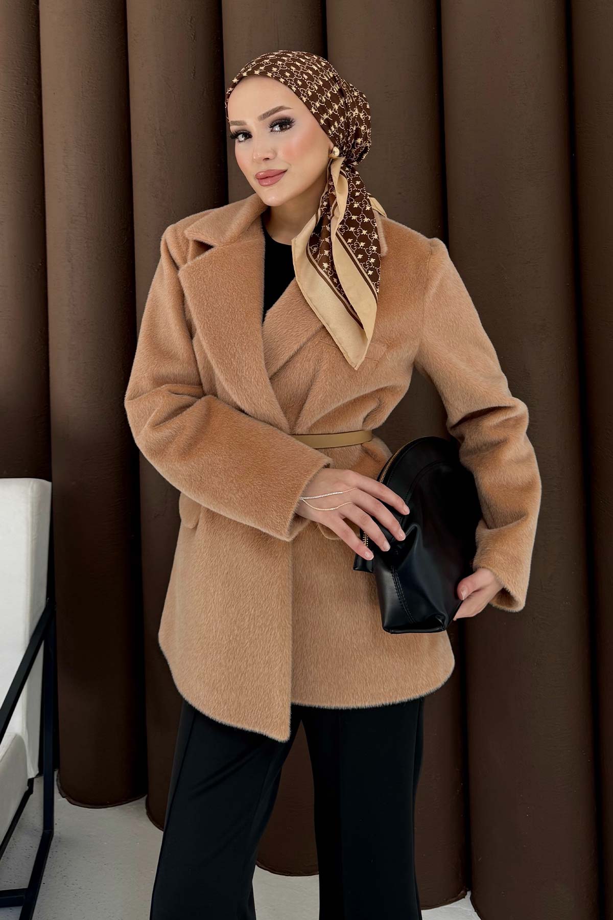 Kemerli Ceket 32-2506