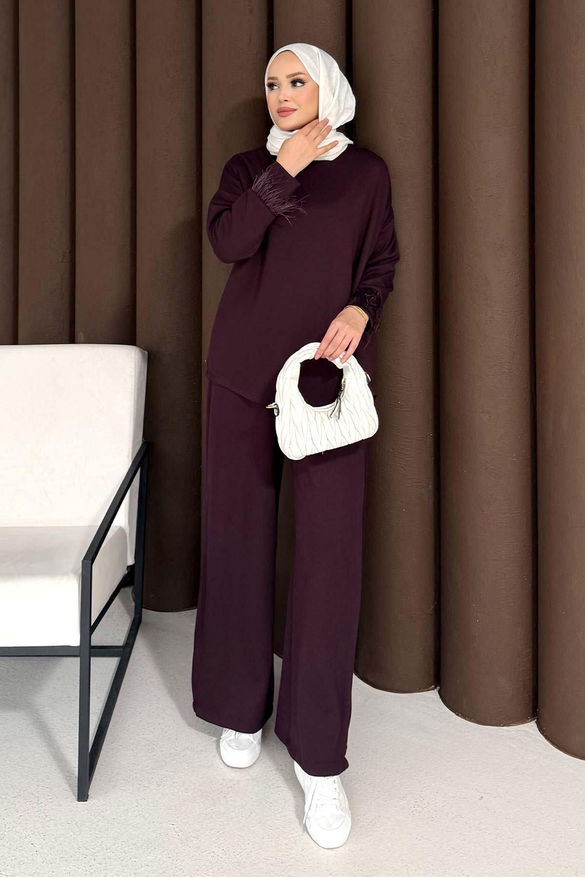 Tüylü Modal Takım 76-5506