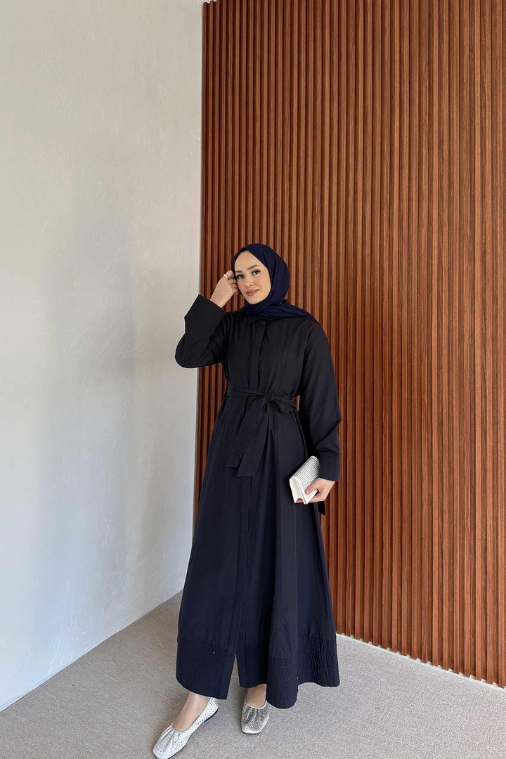 Poplin Elbise 3-2229