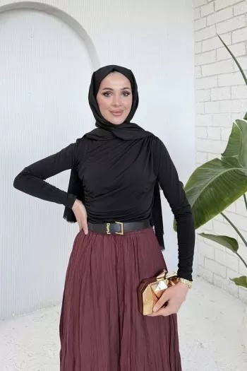 Kırışık Etek 3-2237