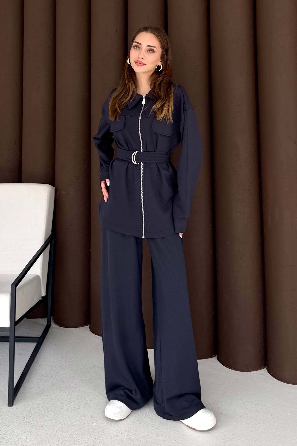 Kuşaklı Modal Takım 3-4006