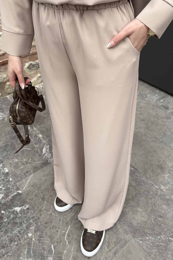 Krep Bol Pantolon 32-2235
