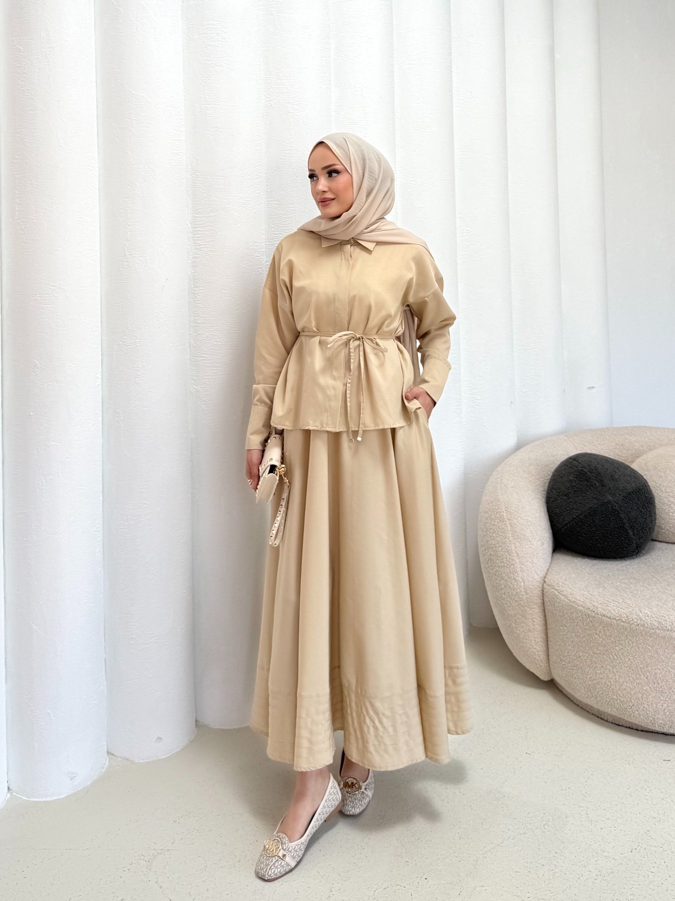 Poplin Etekli Takım 73-5000