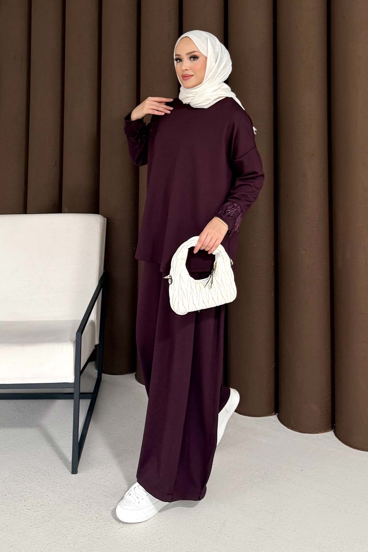 Tüylü Modal Takım 76-5506