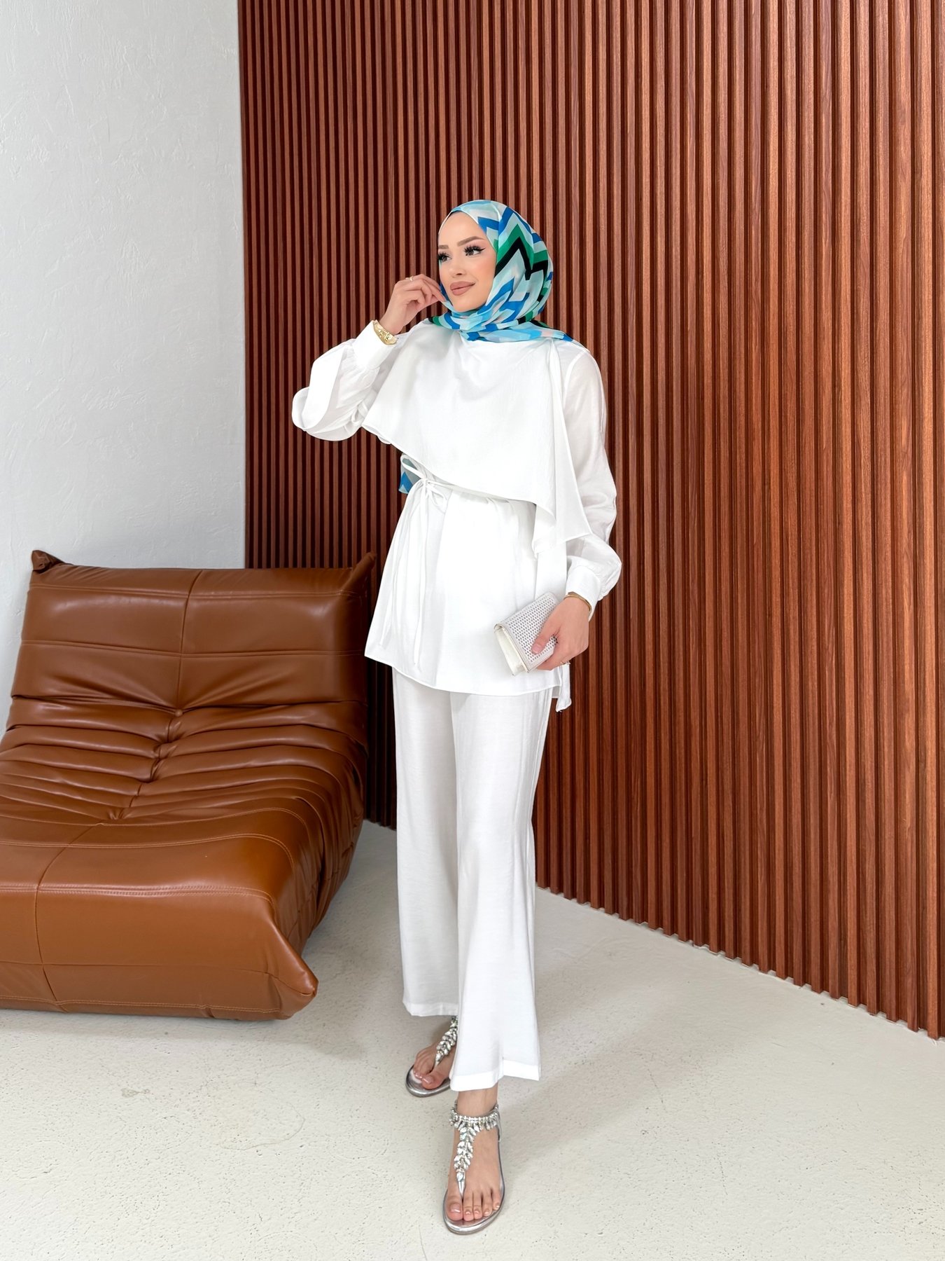 Modal Şal Detaylı Takım 32-2357