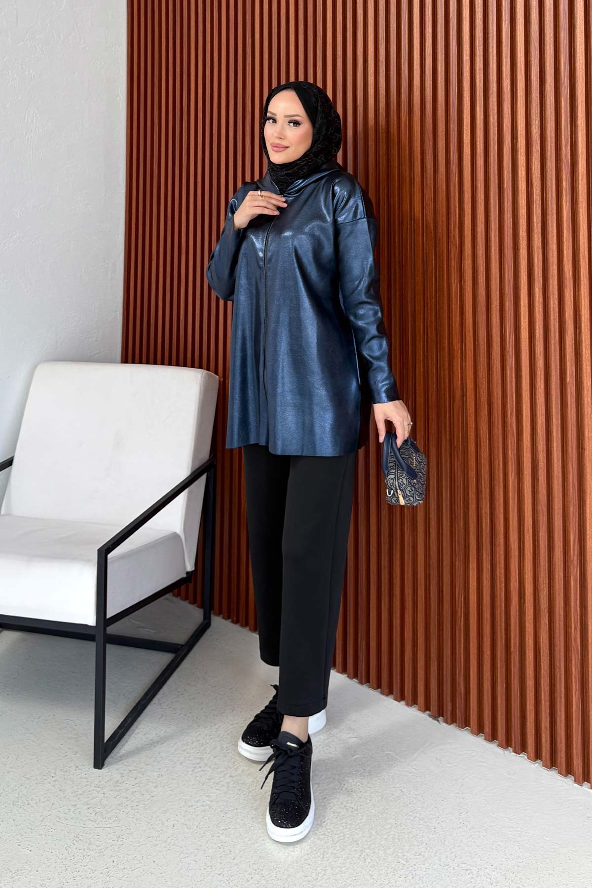 Varaklı Hırka 32-7045-1