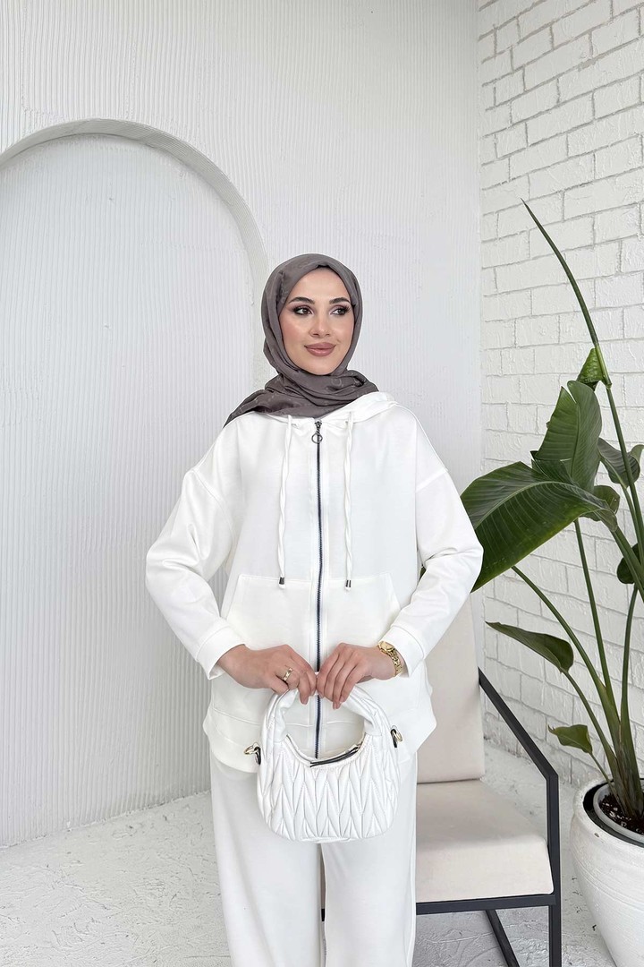Fermuarlı Modal Takım 32-2233
