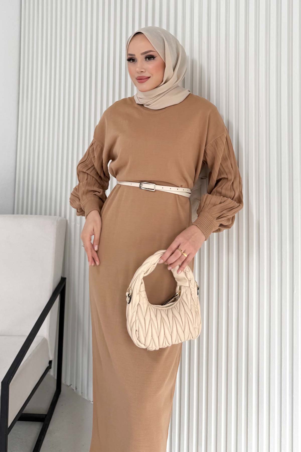 Basic Triko Elbise 70-2421