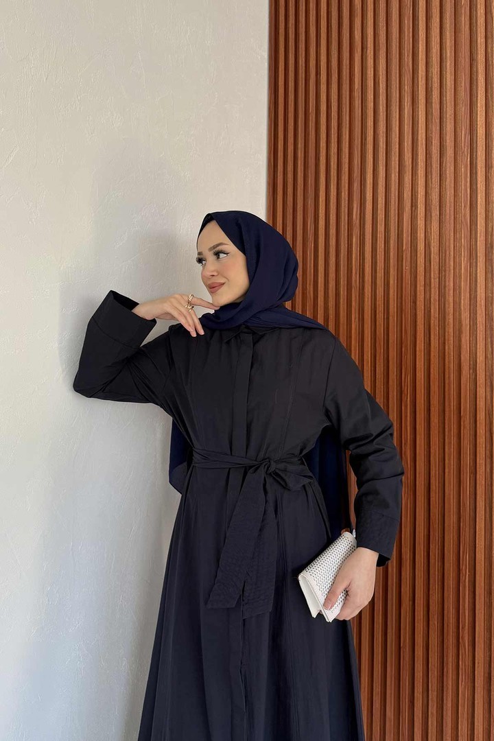 Poplin Elbise 3-2229