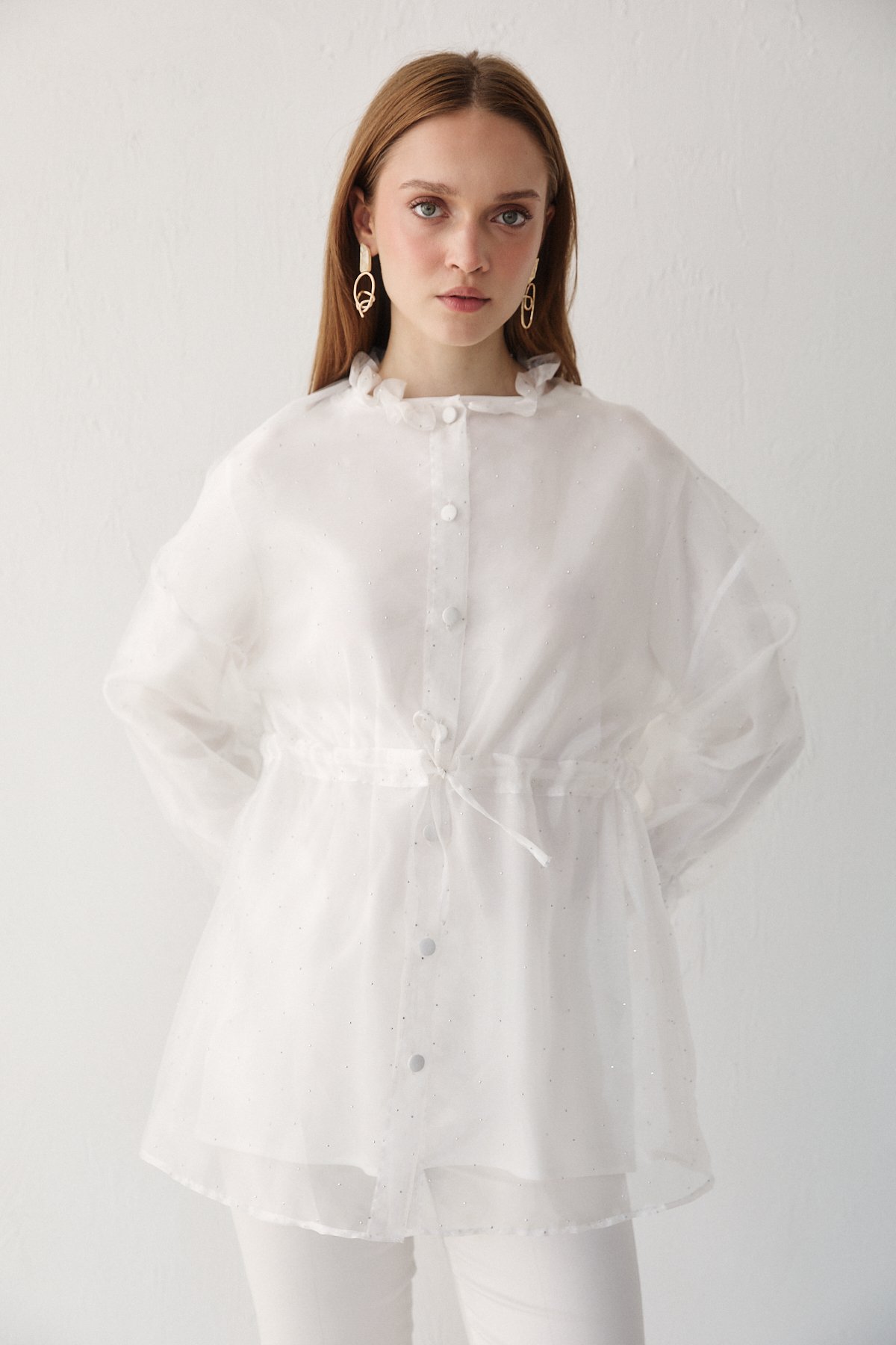 Taşlı Organze Kap 32-3508-1