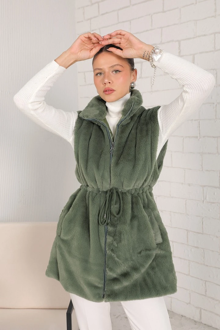 Suni Kürk Yelek 32-2229