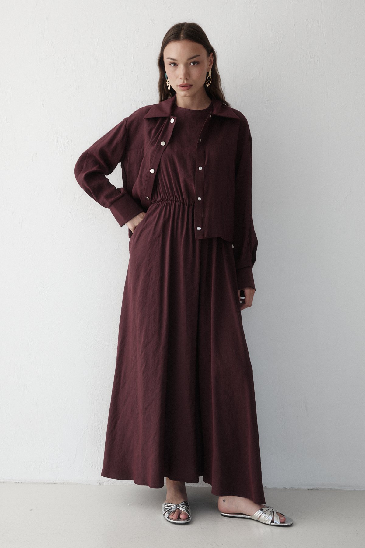 Modal Elbiseli Takım 32-2314