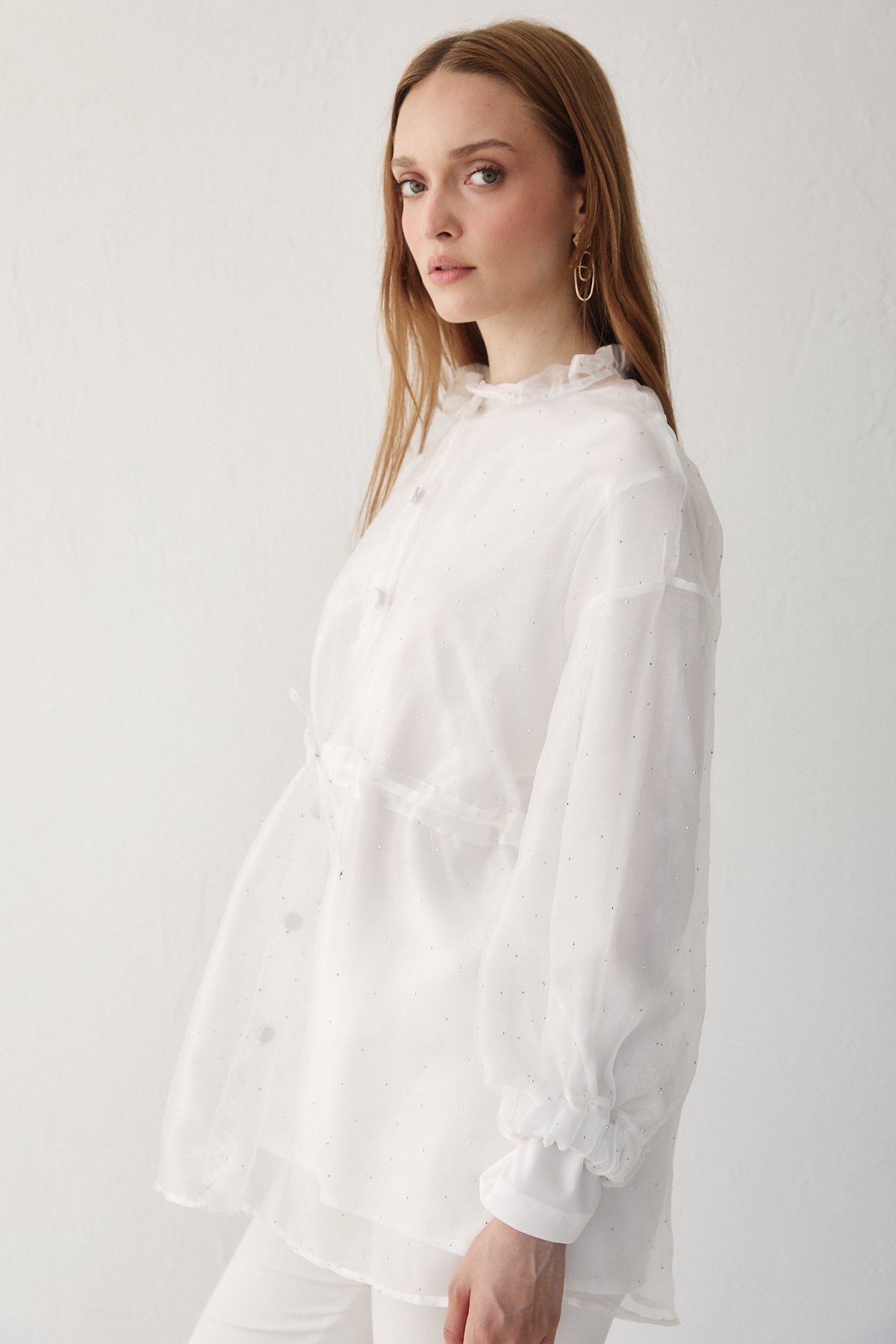 Taşlı Organze Kap 32-3508-1