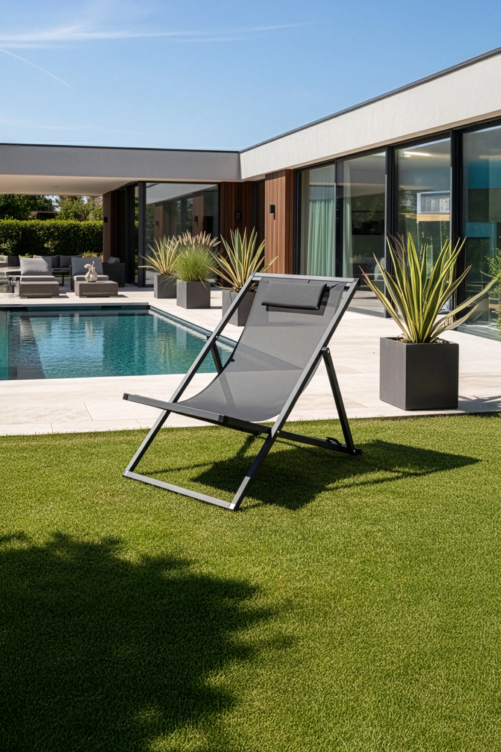 Alüminyum Katlanır Bahçe Sandalyesi I EASY