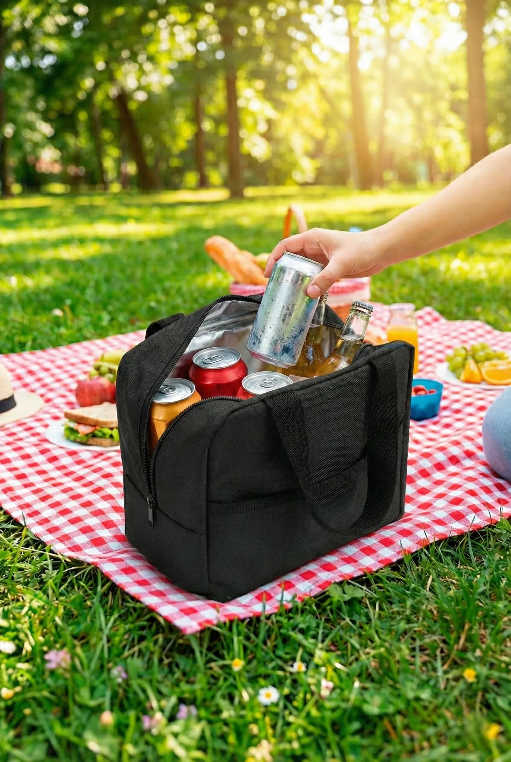 Thermal Kaplamalı Beslenme Çantası 5.8 Lt (Sıcak/soğuk) Kamp ve Piknik Çantası