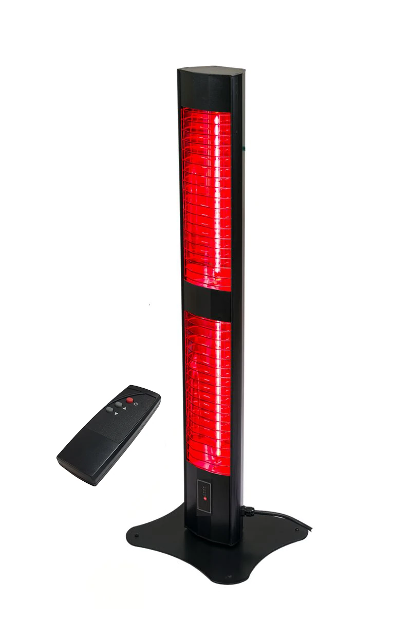 Halogen Tower Twin Pro Kumandalı Ayaklı Dış Mekan Isıtıcısı