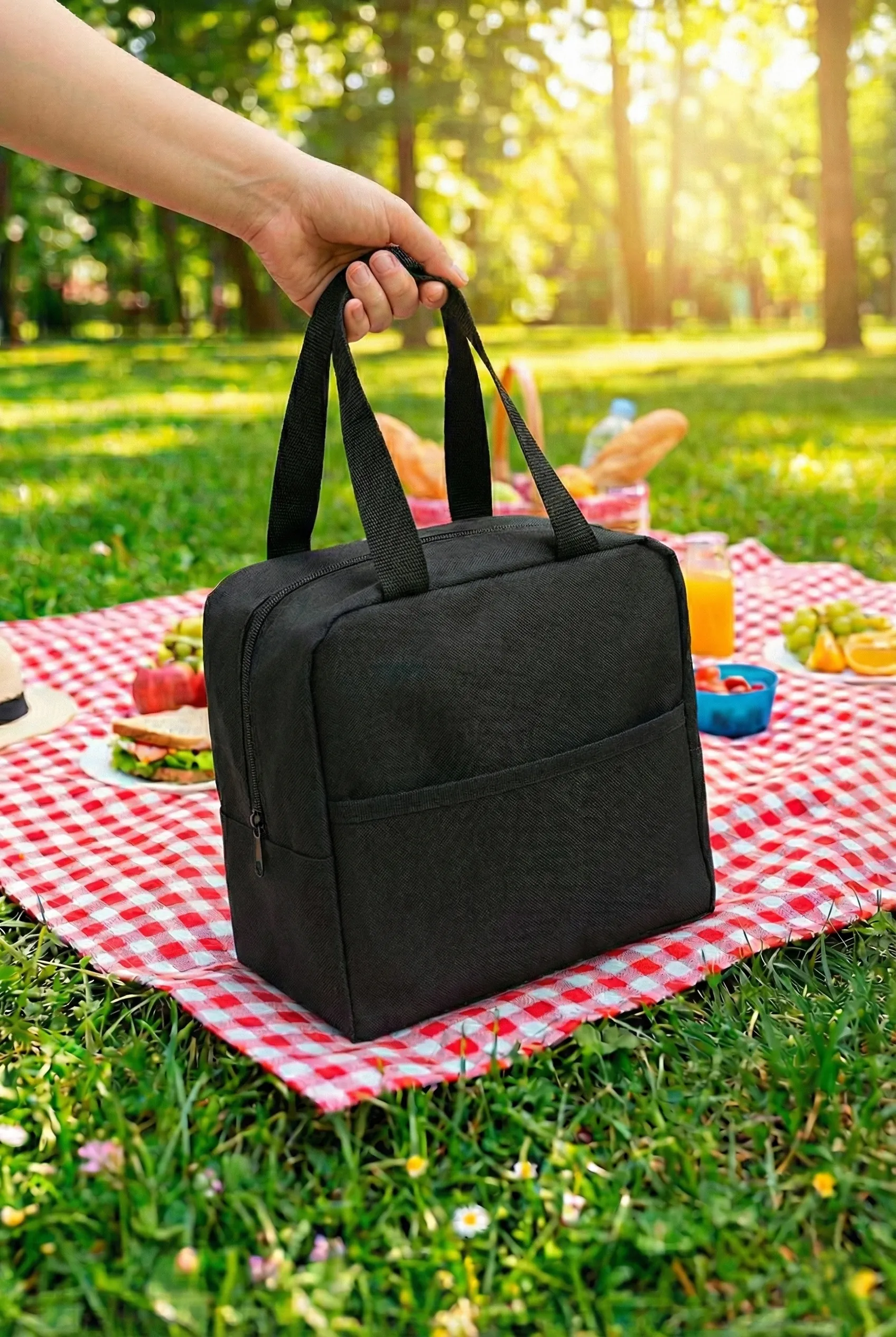 Thermal Kaplamalı Beslenme Çantası 5.8 Lt (Sıcak/soğuk) Kamp ve Piknik Çantası