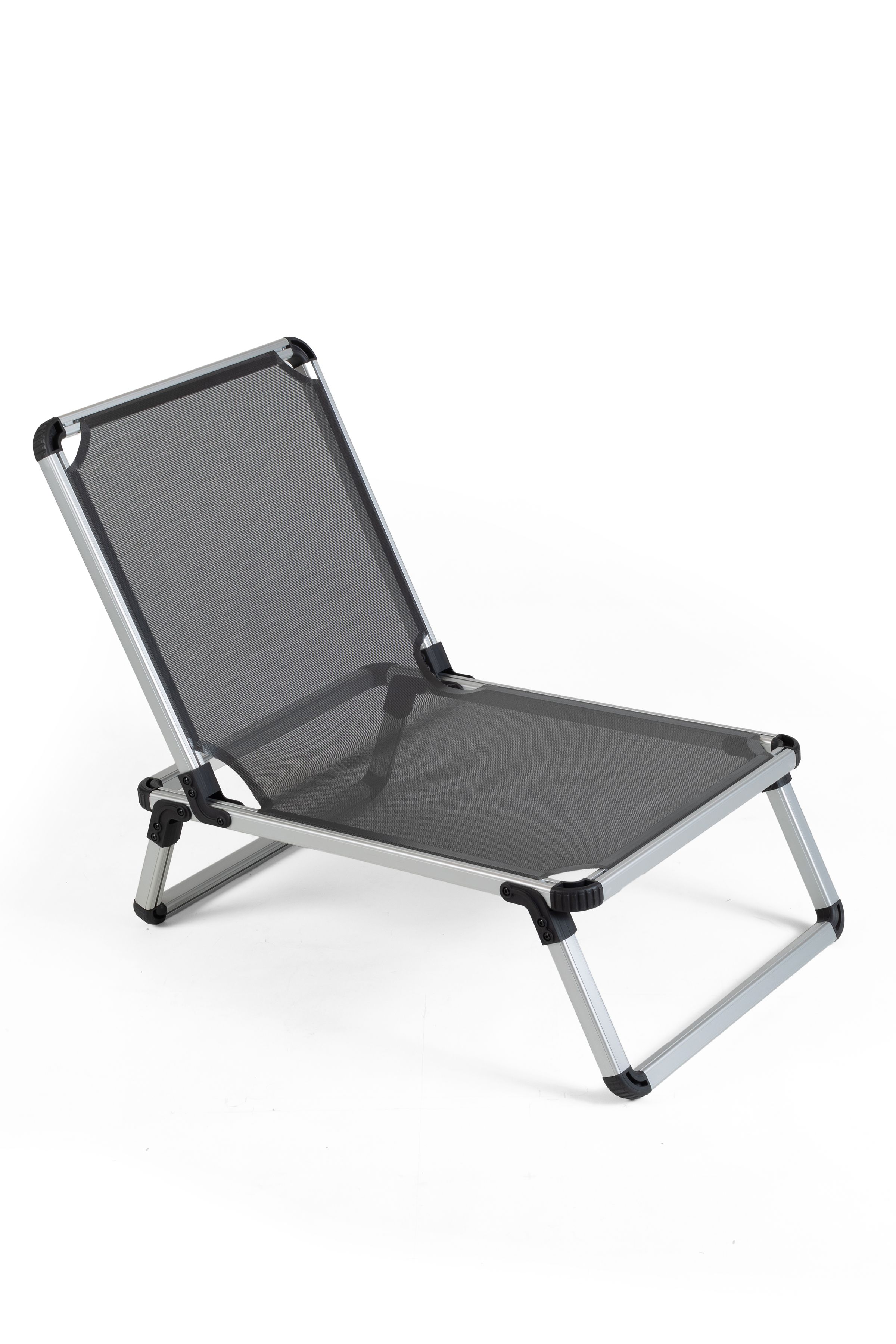 Aluminum Foldable Mini Sun Lounger - Coal