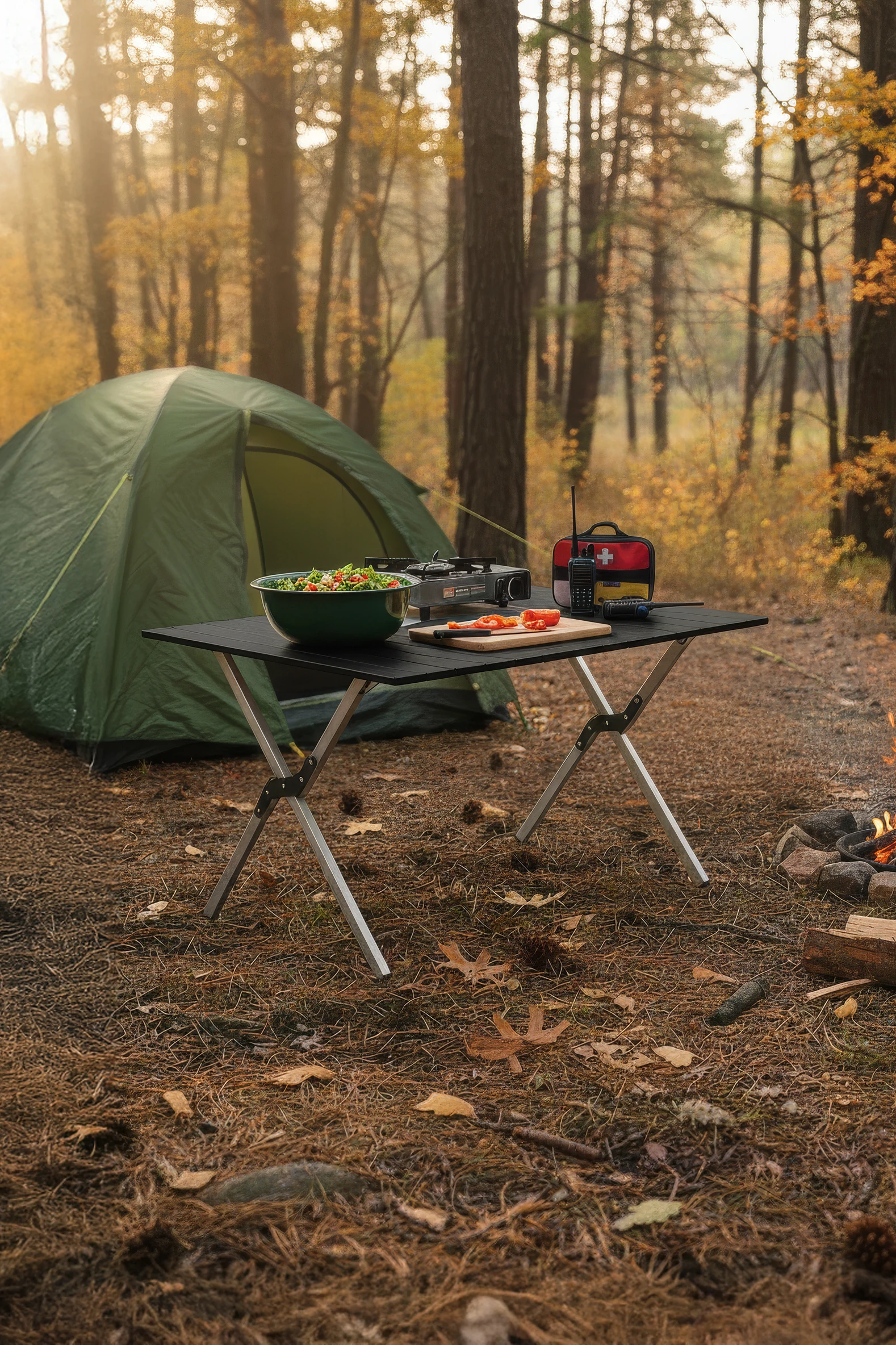 Alüminyum Katlanır Kamp Masası
