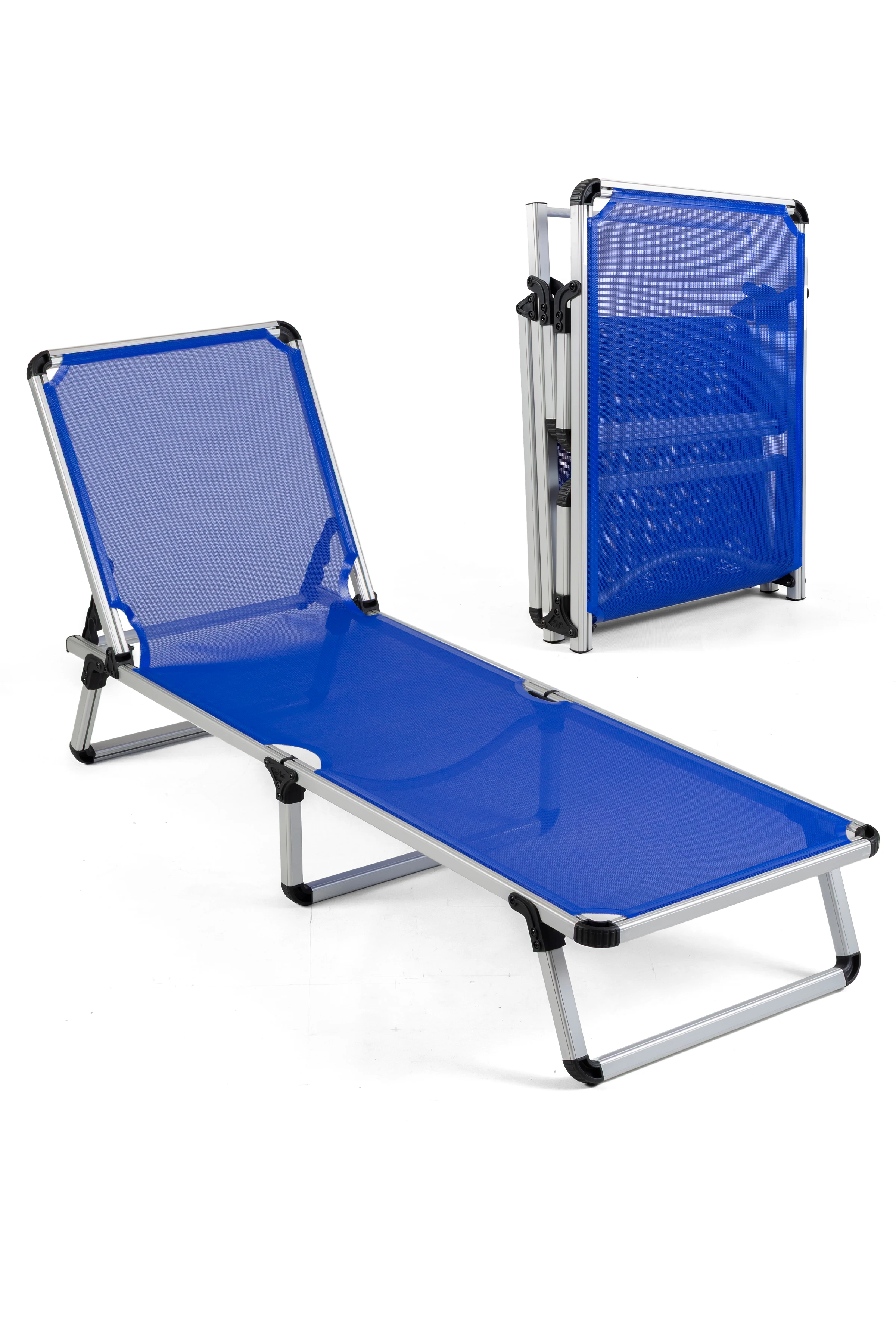 Alüminyum Katlanır ve Taşınır Şezlong