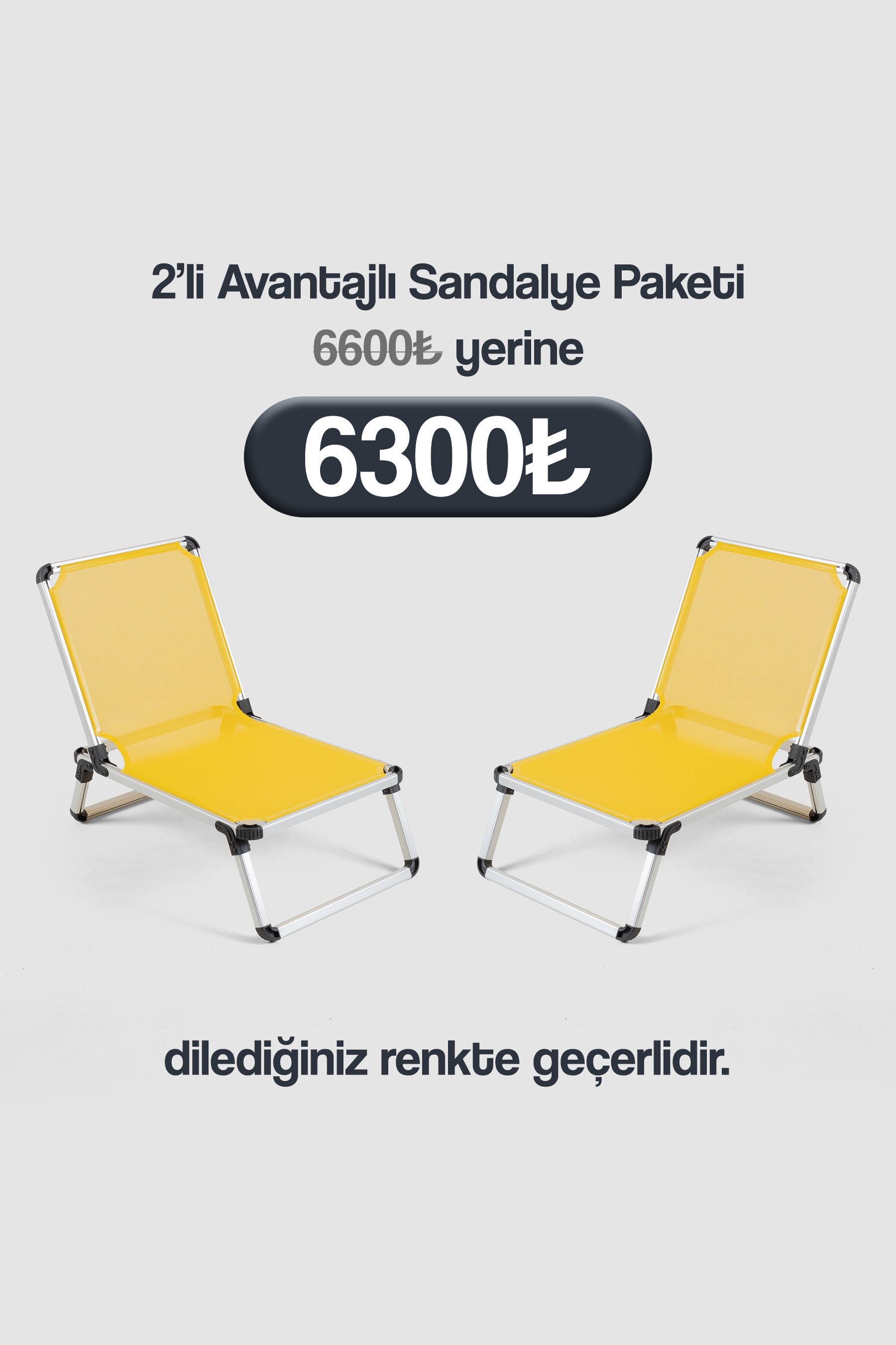 2'li Avantajlı Sandalye Paketi