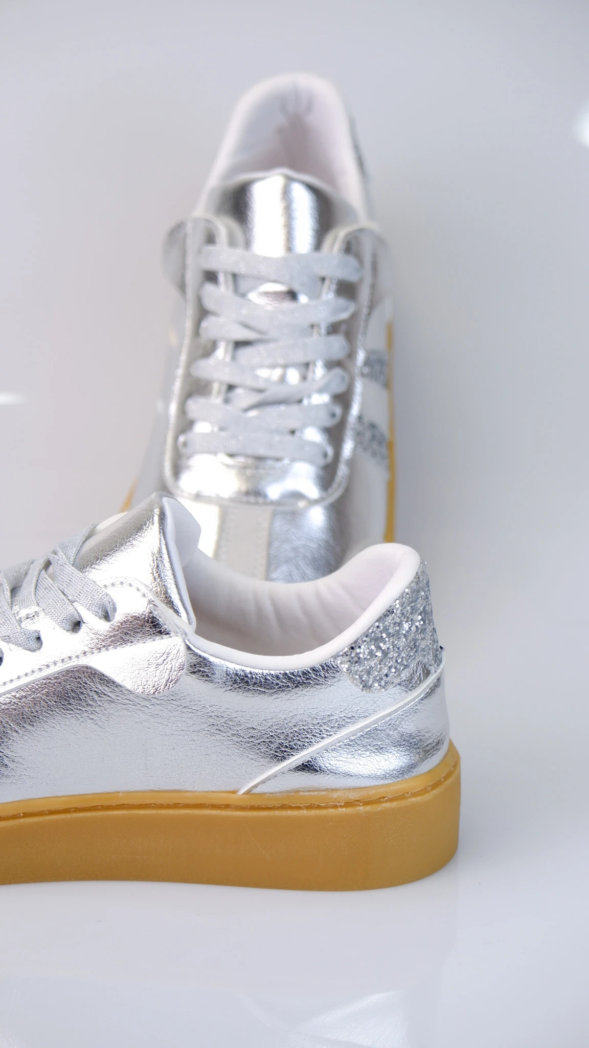 Urban Model Kadın Günlük Sneaker Ayakkabı - Gümüş