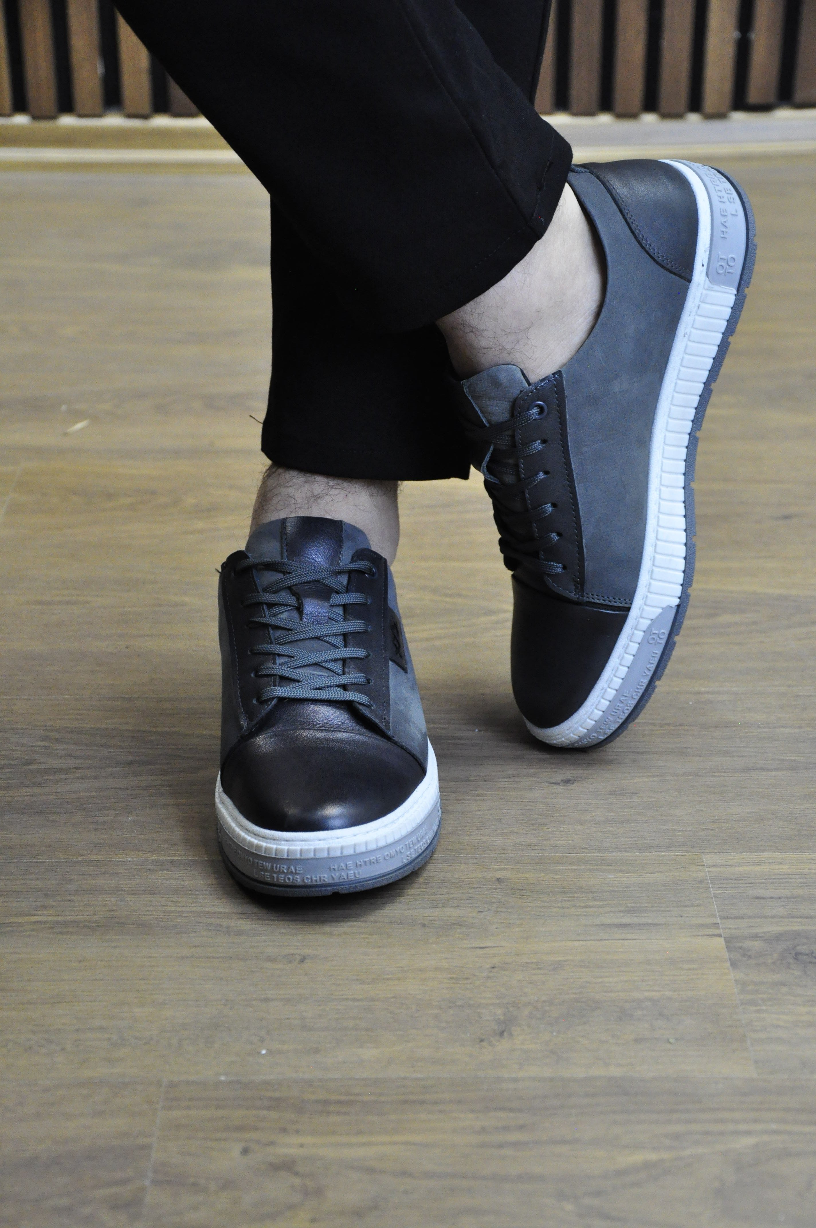 Oslo Hakiki Natural Deri Sneaker Ayakkabı