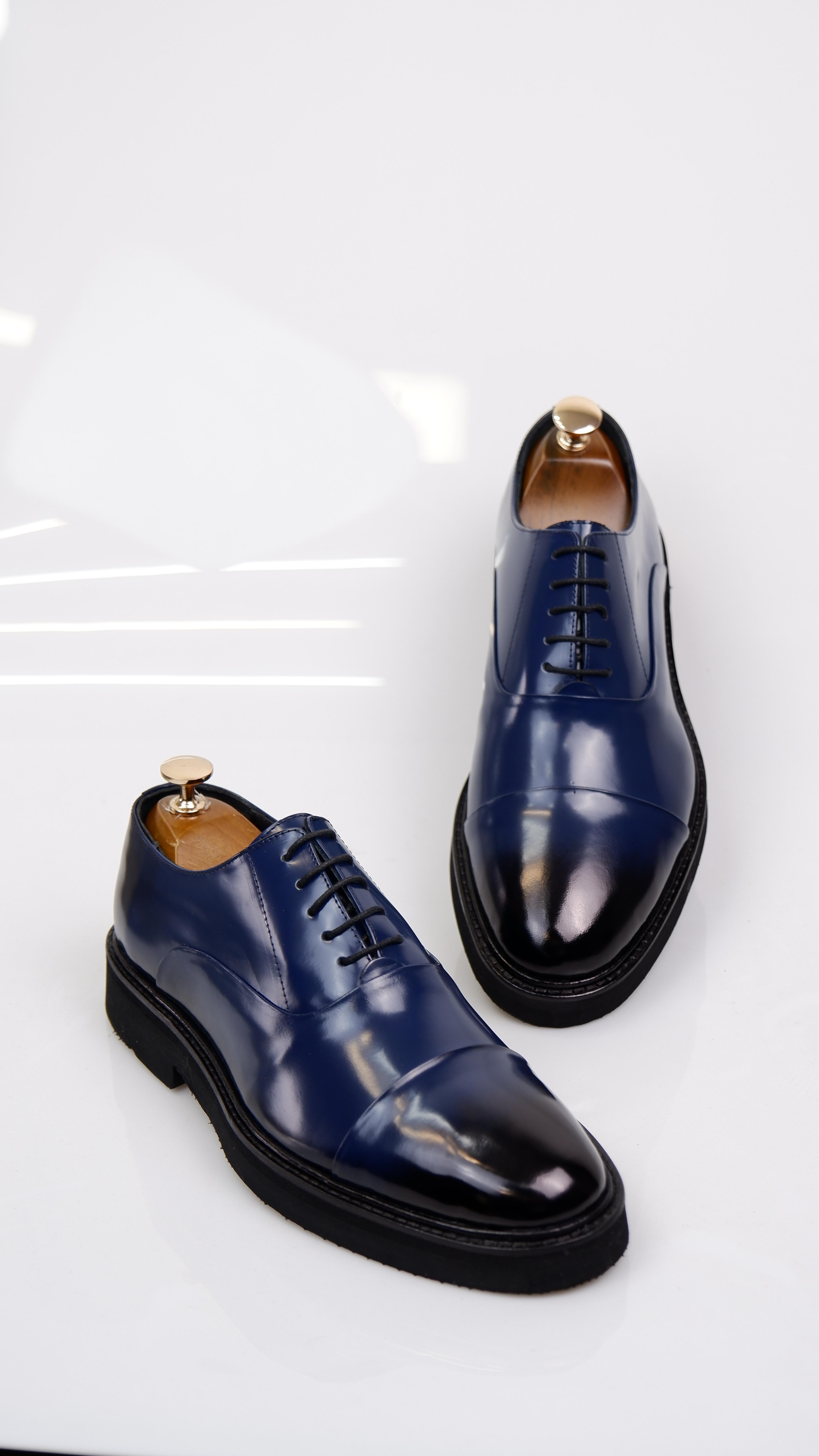 Victory Model Orijinal Deri Loafer Ayakkabı - LACİVERT