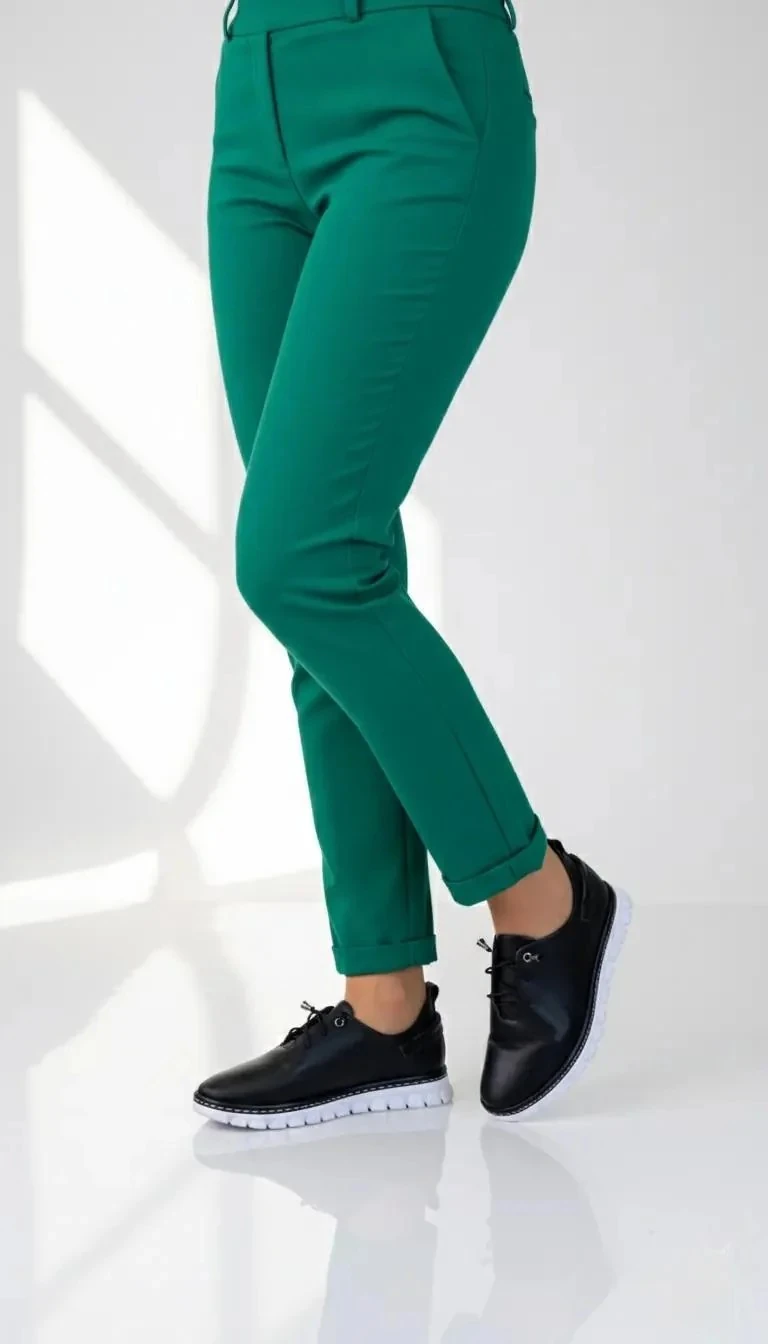 Pearl Model Hakiki Deri Kadın Loafer Ayakkabı - Siyah