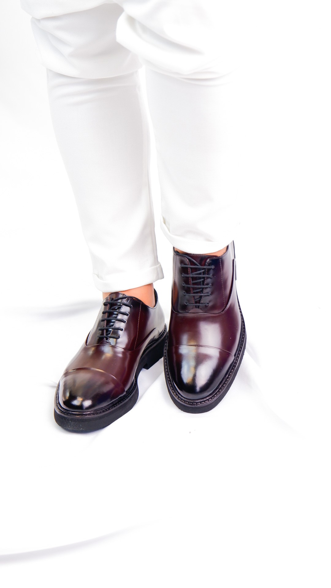 Victory Model Orijinal Deri Loafer Ayakkabı - bordo