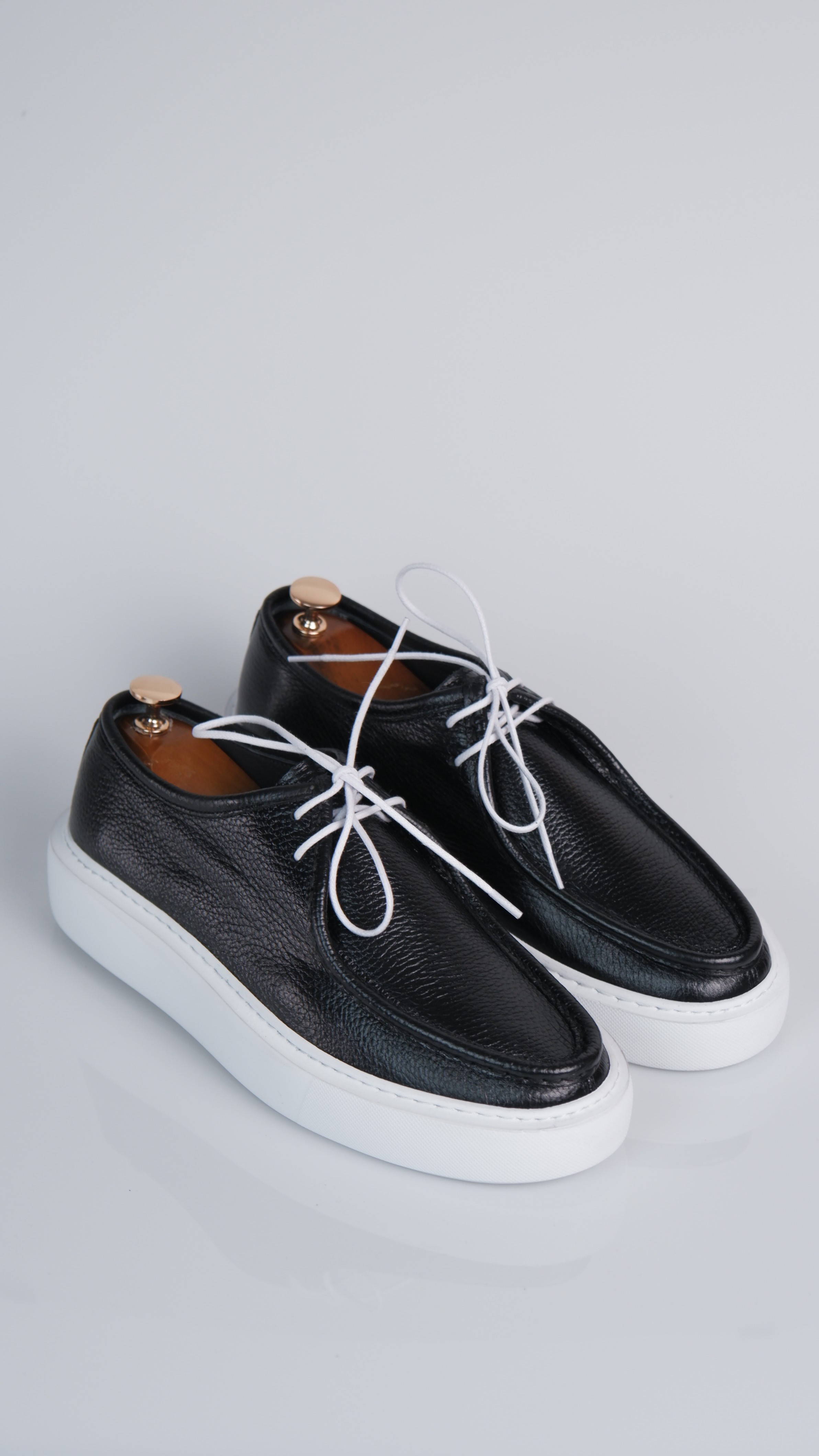 Leo Model Hakiki Natural Floater Deri Loafer Ayakkabı - Siyah